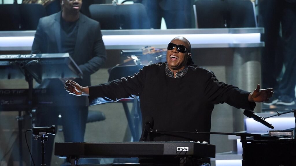 Stevie Wonder durante show